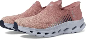 SKECHERS Women's Go Walk Glide Step 2.0 Venus Hands Free Slip-Ins Sneaker, Mauve/Blue, 5