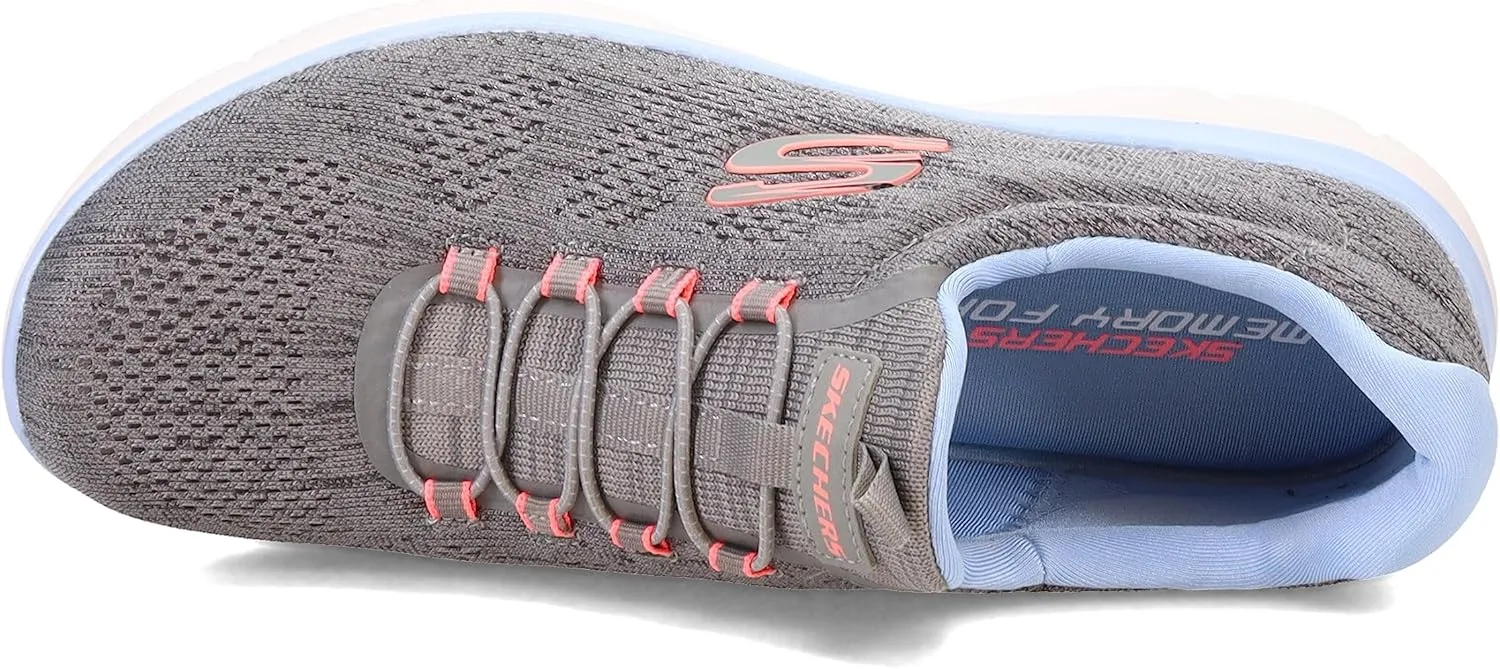 Skechers Women's, Summits - Fun Flair Sneaker - Wide Width