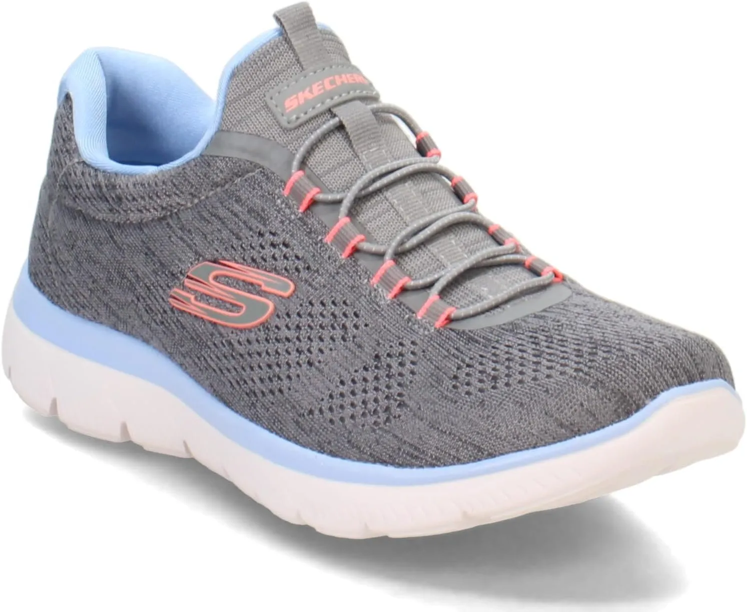 Skechers Women's, Summits - Fun Flair Sneaker - Wide Width