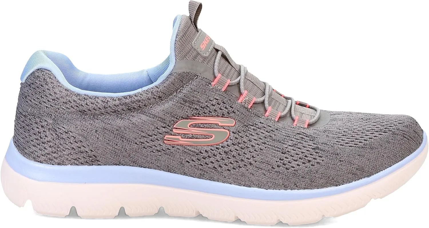 Skechers Women's, Summits - Fun Flair Sneaker - Wide Width