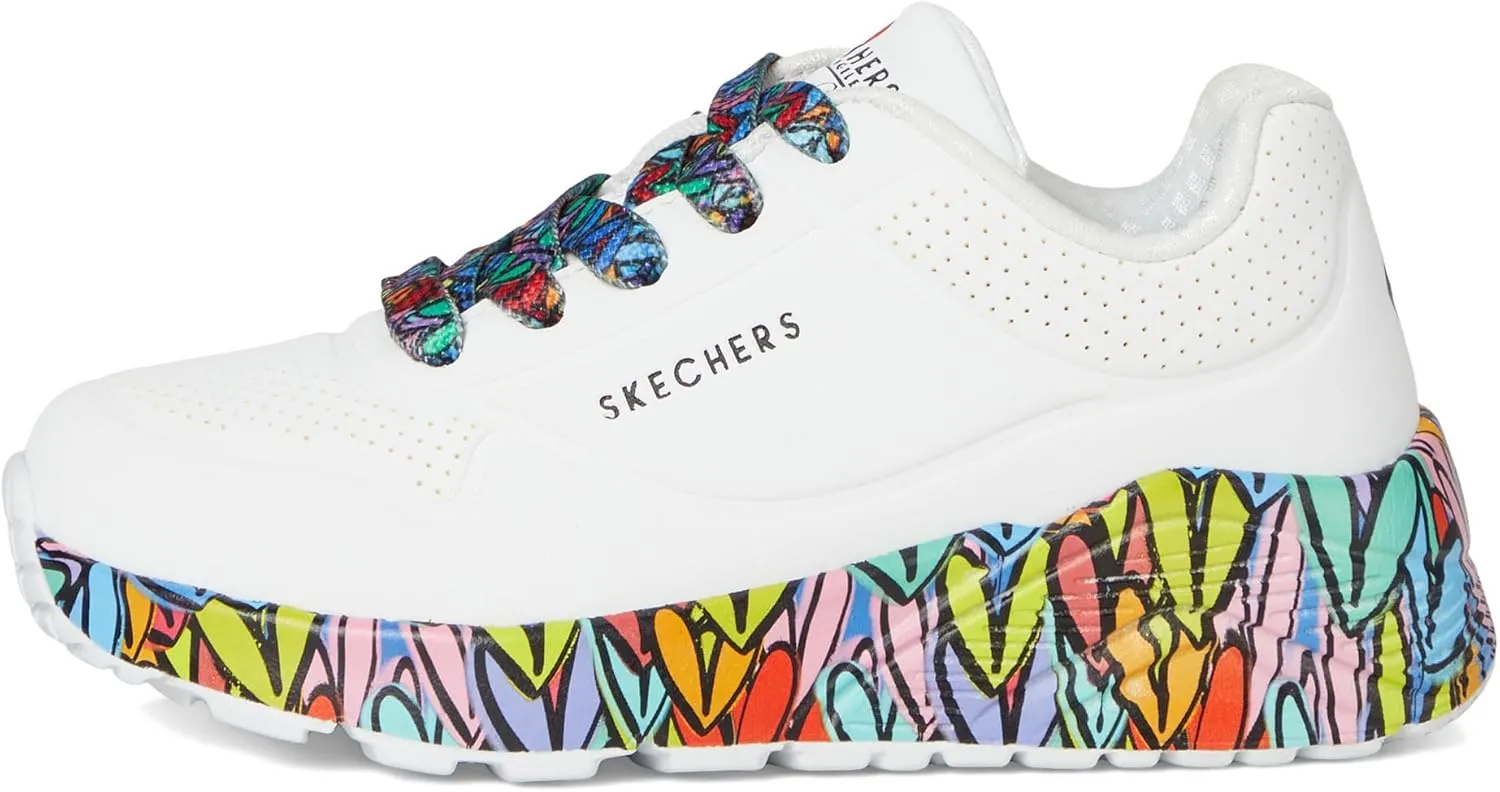 Skechers Women's Uno Lite 314088l (Little Big Kid) Sneaker