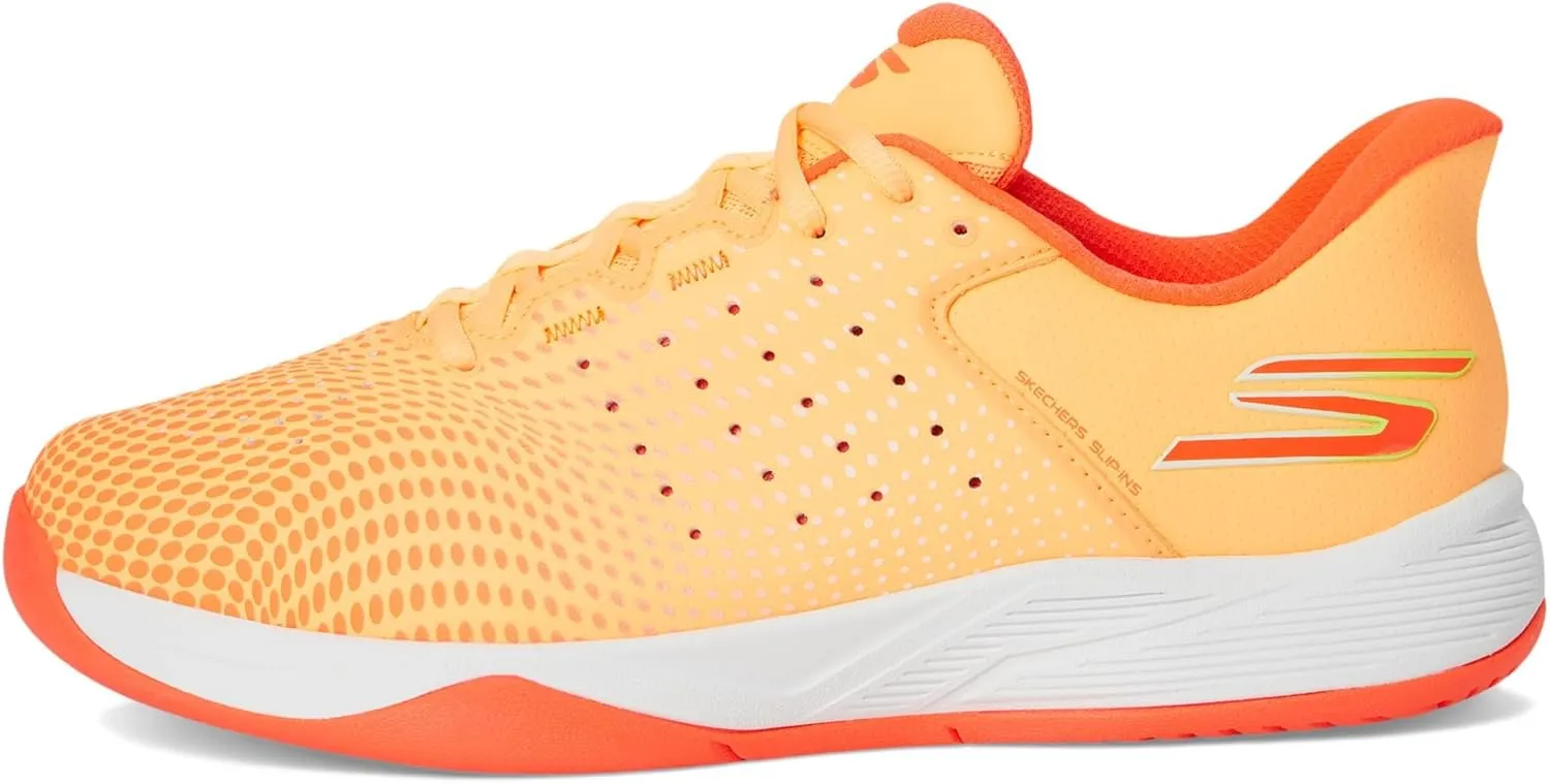 Skechers Womens Viper Court Reload Hands Free Slip-Ins Sneaker