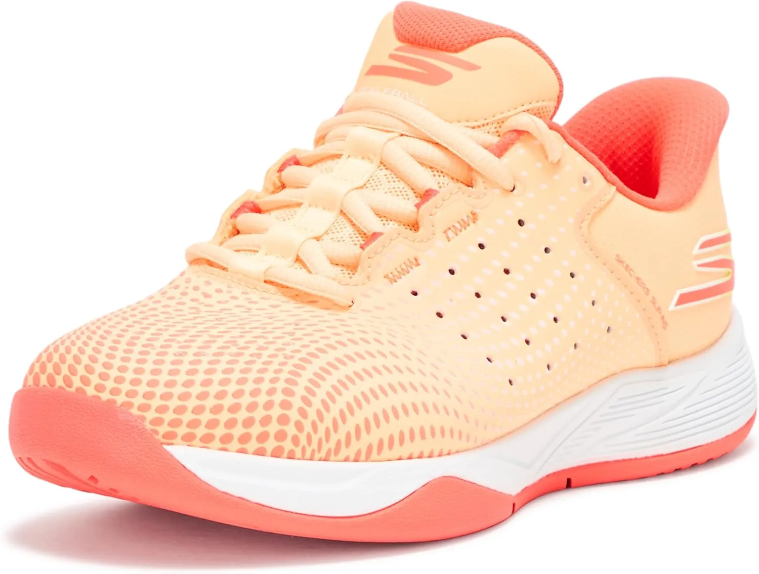 Skechers Womens Viper Court Reload Hands Free Slip-Ins Sneaker