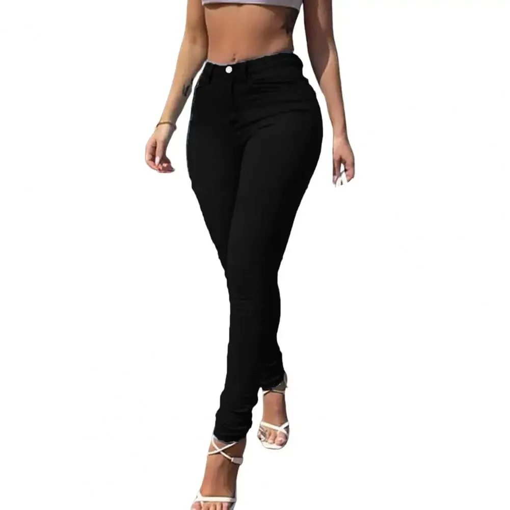 Skinny Pants Super Soft Breathable Eye Catching Women's Jeans