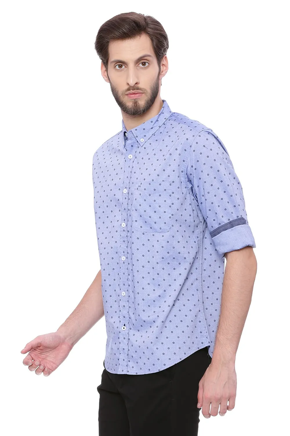 Slim Fit Printed Shirt