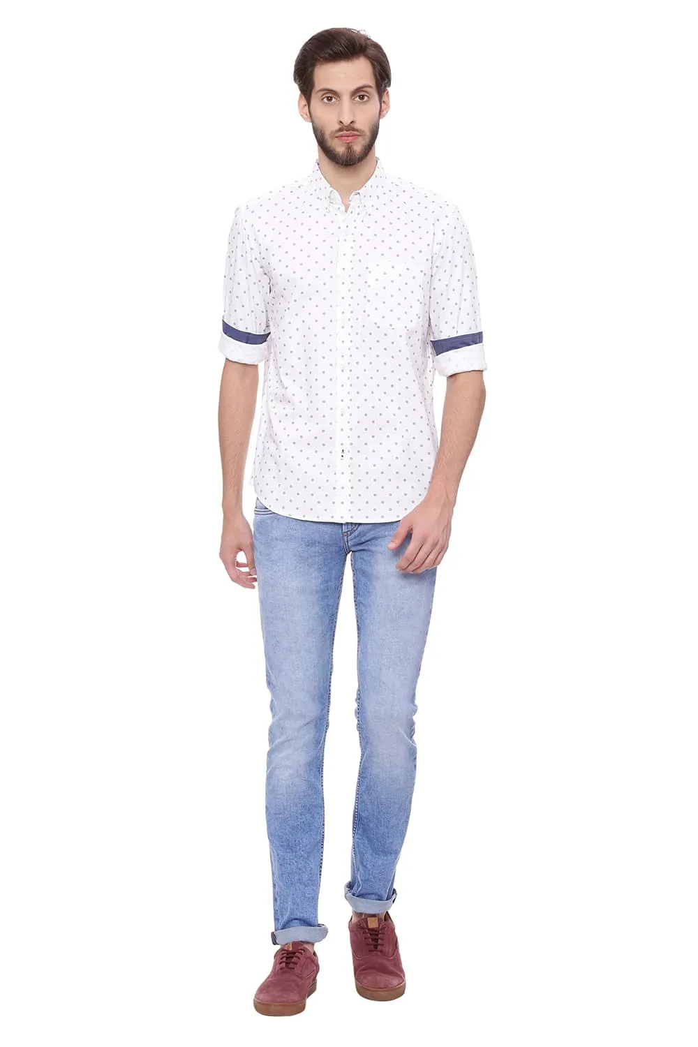 Slim Fit Printed Shirt