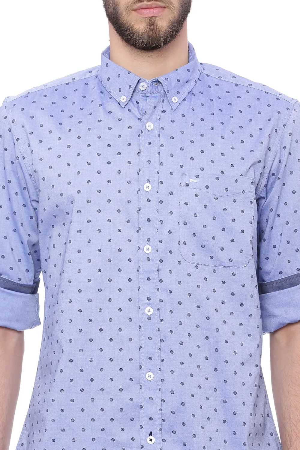 Slim Fit Printed Shirt