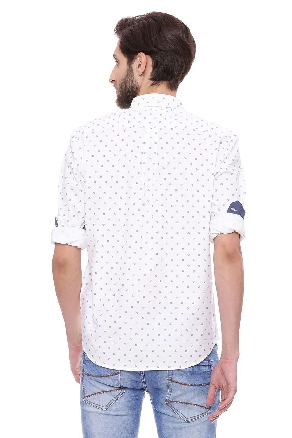 Slim Fit Printed Shirt