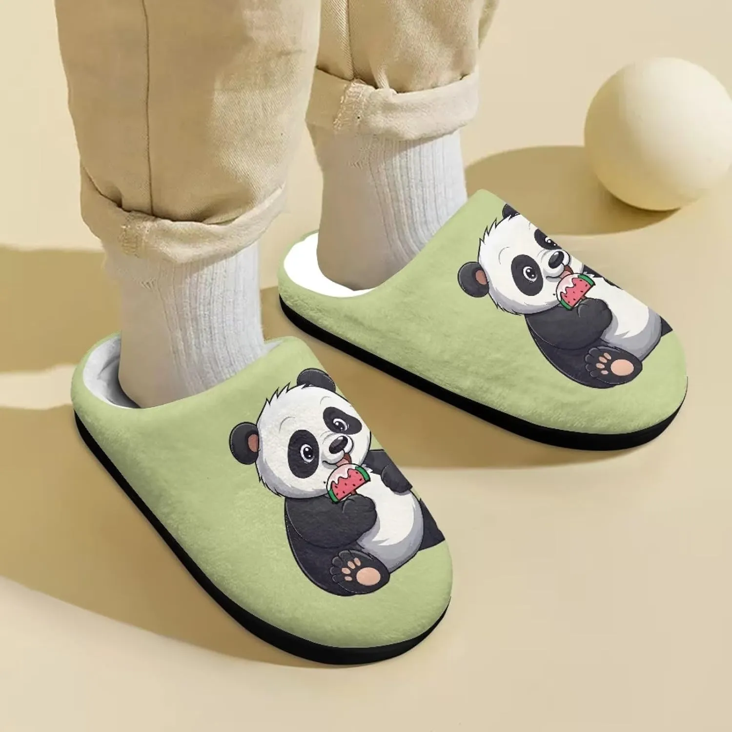 Slippers for Boys Girls Non-slip House Slipper Lightweight Warm Winter Slippers for Kids