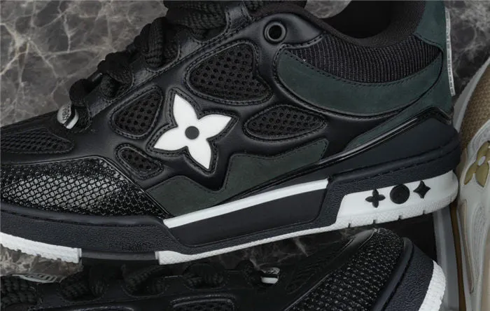 SNEAKER Giant discount LOUIS SKATE Huge reduction BLACK LV WHITE VUITTON
