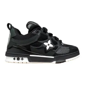 SNEAKER Giant discount LOUIS SKATE Huge reduction BLACK LV WHITE VUITTON