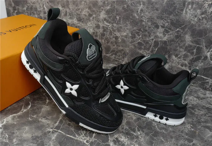 SNEAKER Giant discount LOUIS SKATE Huge reduction BLACK LV WHITE VUITTON