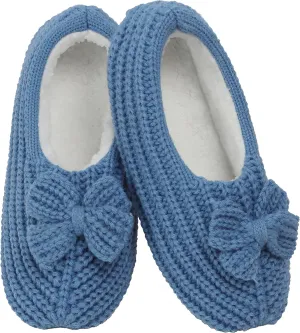 Snoozies Crochet Rib - Womens Slippers - Cozy Slippers for Women