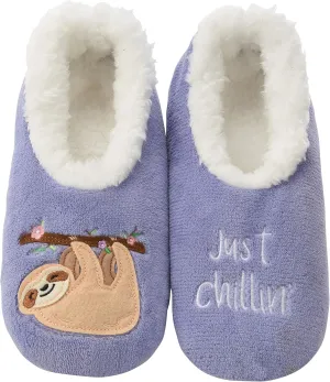 Snoozies Pairable Slipper Socks - Slippers for Women, Non-Slip Fuzzy Slipper Socks