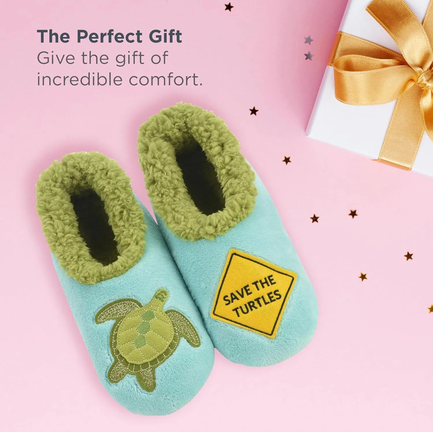 Snoozies Pairable Slipper Socks - Slippers for Women, Non-Slip Fuzzy Slipper Socks