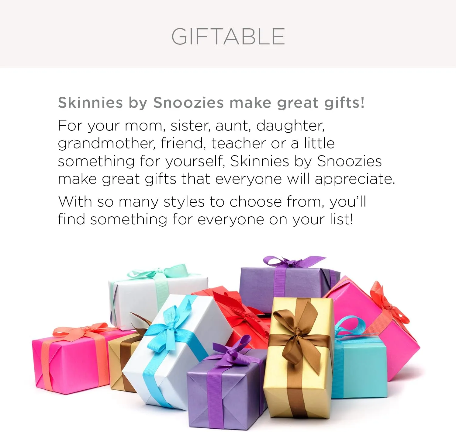 Snoozies Skinnies Womens Slipper Socks - Non-Slip Slippers with a Lightweight Sherpa Lining - Travel Slippers with Storage Pouch