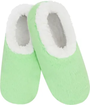 Snoozies Slipper Socks for Women Indoor, Cozy Sherpa-Lined Womens Slippers Non-Skid, Ladies Gifts