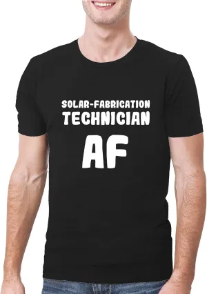 Solar-Fabrication Technician AF - A Soft & Comfortable Men's T-Shirt, Black, XXX-Large