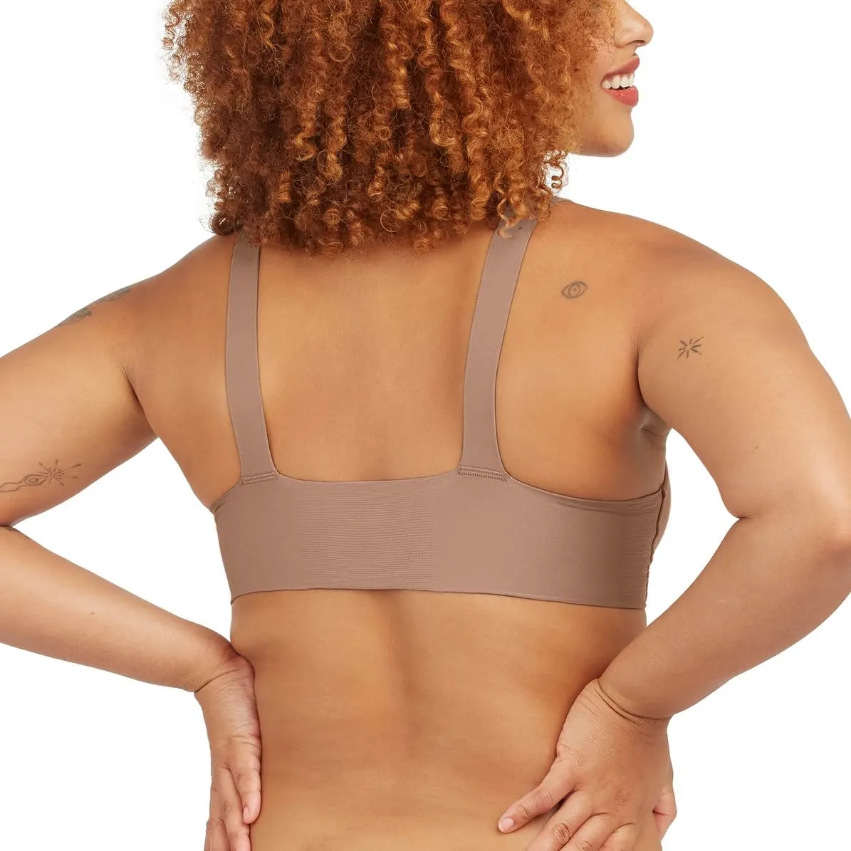 SPANXsmooth Bra-Llelujah! Unlined Bralette - Comfortable Support - Wire-Free Bra - Hosiery Back Smoothing - Dig-Free Straps