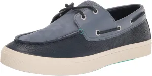 Sperry Mens Shoes Men's Bahama PLUSHWAVE Sneaker, Navy Tritone, 10