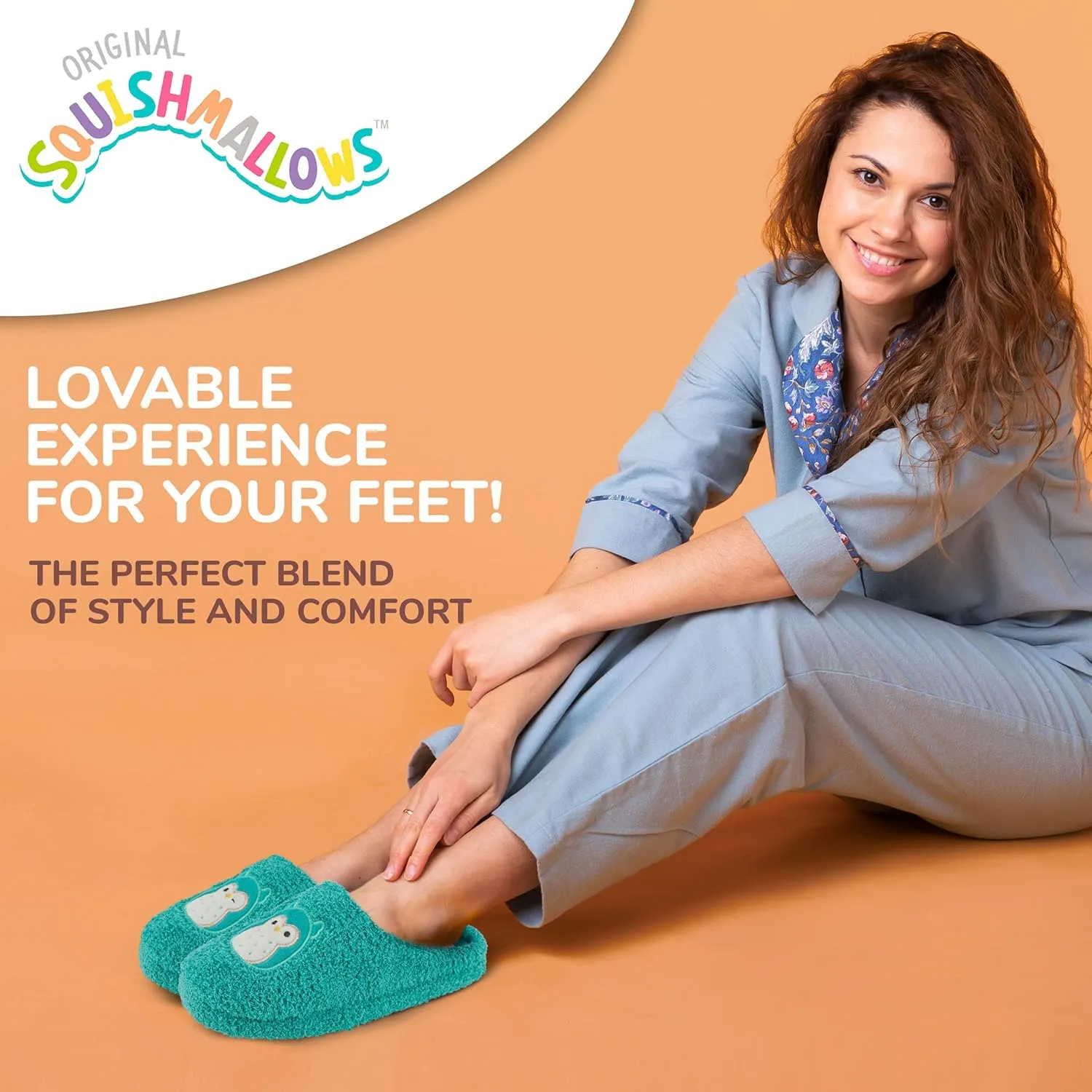 Squishmallows Kids Slippers and Womens Slippers Gifts for Women Extra Cozy Fuzzy House Slippers Slip On