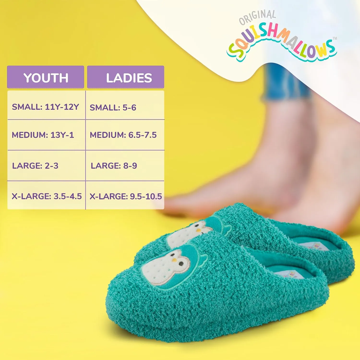 Squishmallows Kids Slippers and Womens Slippers Gifts for Women Extra Cozy Fuzzy House Slippers Slip On