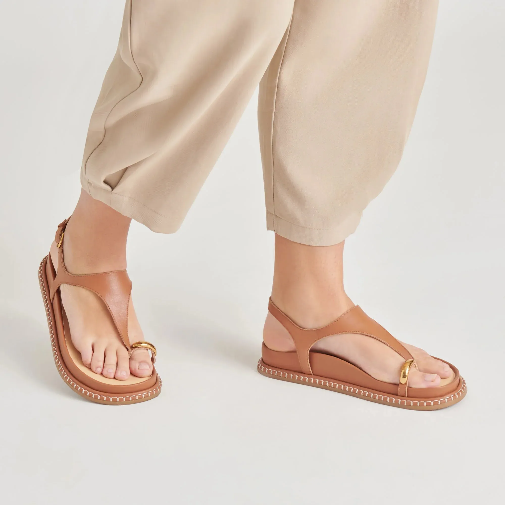 STEFAN SADDLE LEATHER SANDLE