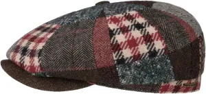 Stetson Hatteras Patchwork Mix Flat Cap Men - Made in The EU