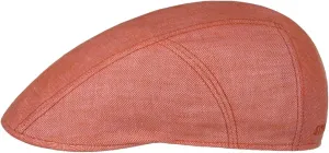 Stetson Herringbone Linen Flat Cap Men | Made in The EU