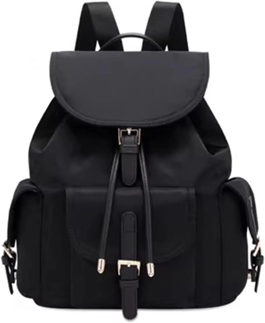 Stylish Oxford fabric nylon backpack Travel Backpack Women's backpack can carry a black bag（13inches）
