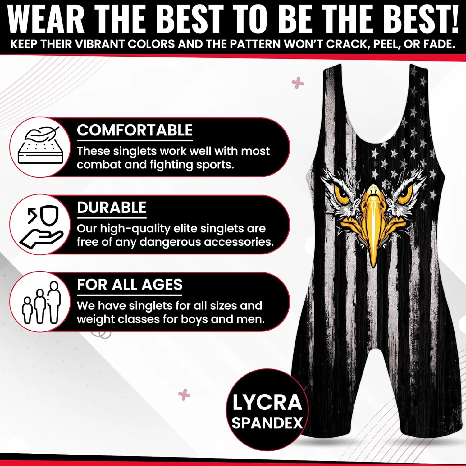 sublimated wrestling singlet