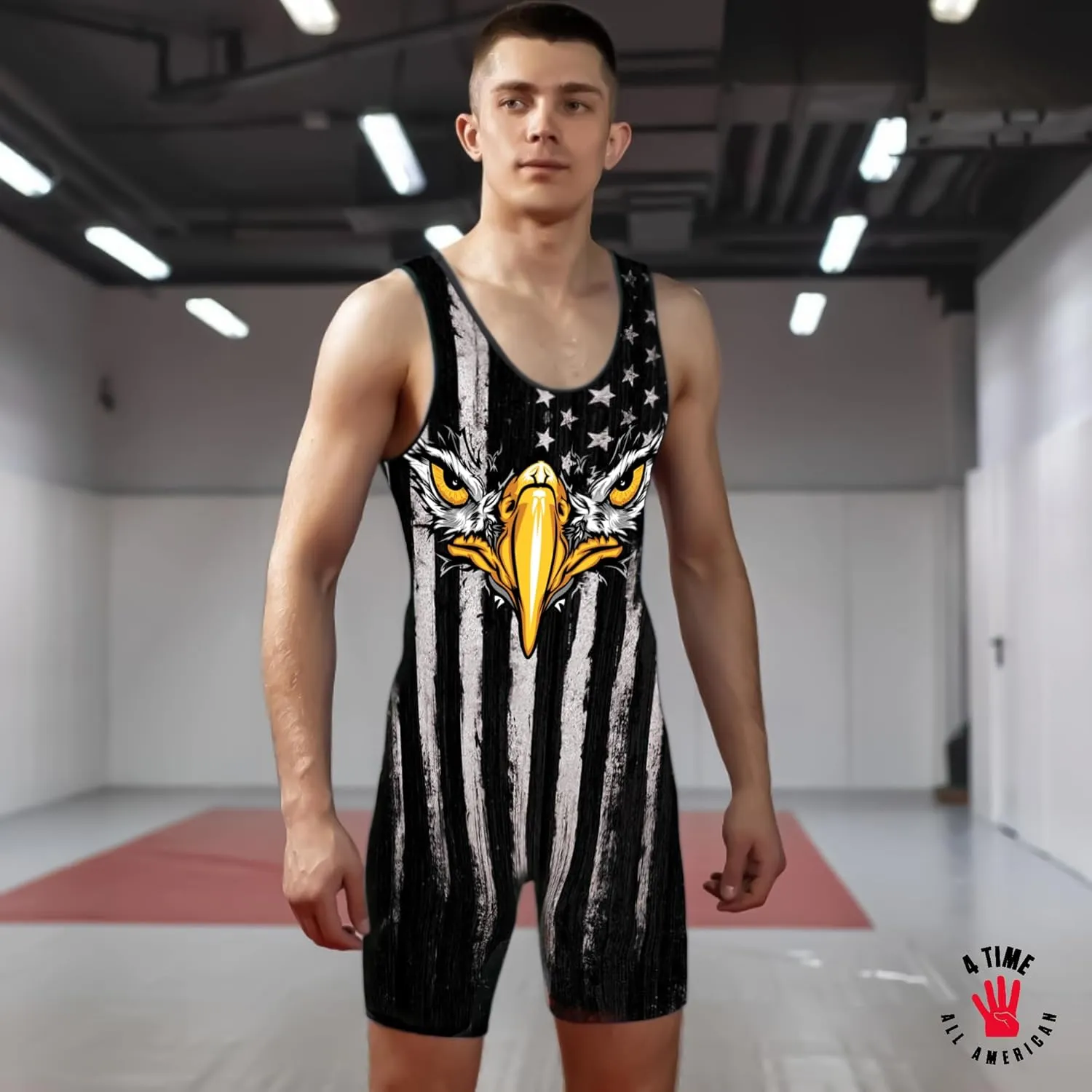 sublimated wrestling singlet