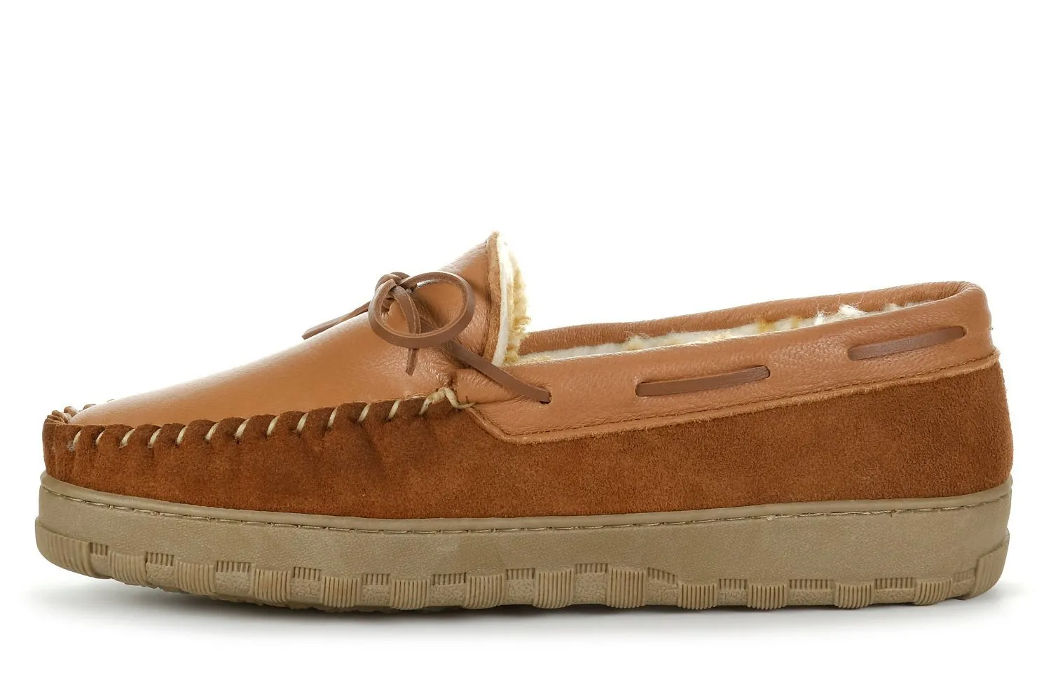 Tamarac Mens Deer Skin Slippers