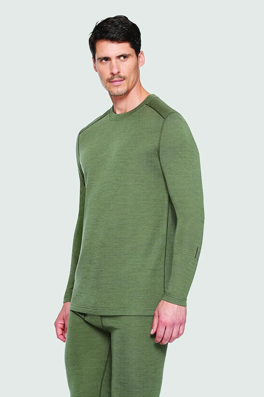 Terramar Men's Ultra Merino Long Sleeve Crew Top