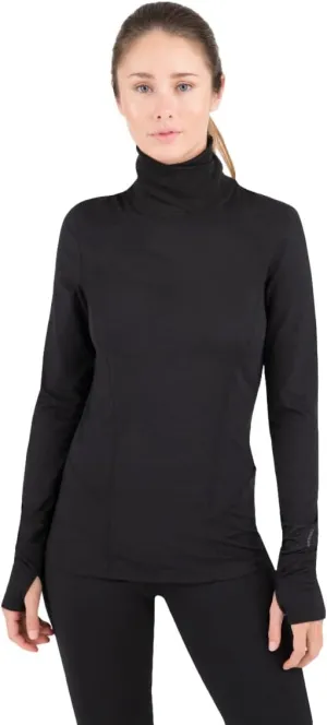 Terramar Women's Cloud Nine 4-Way Stretch Brushed Turtle Neck