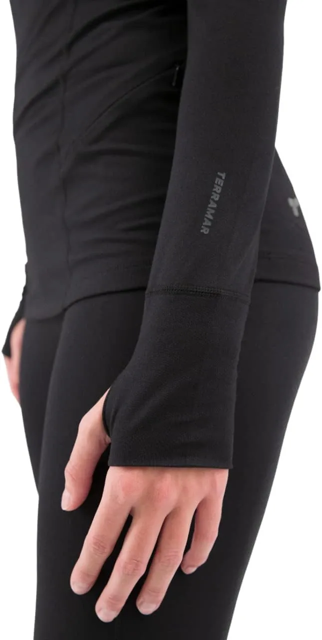 Terramar Women's Cloud Nine 4-Way Stretch Brushed Turtle Neck
