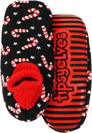 Tipsy Elves Unisex Ugly Christmas Sweater Inspired Fuzzy Slipper Socks for Adults
