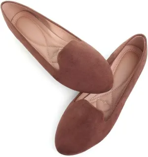 TN TANGNEST Slduv7 Women's Fashion Ballet Flats Pointed Comfortable Slip on Flat Dress Shoes