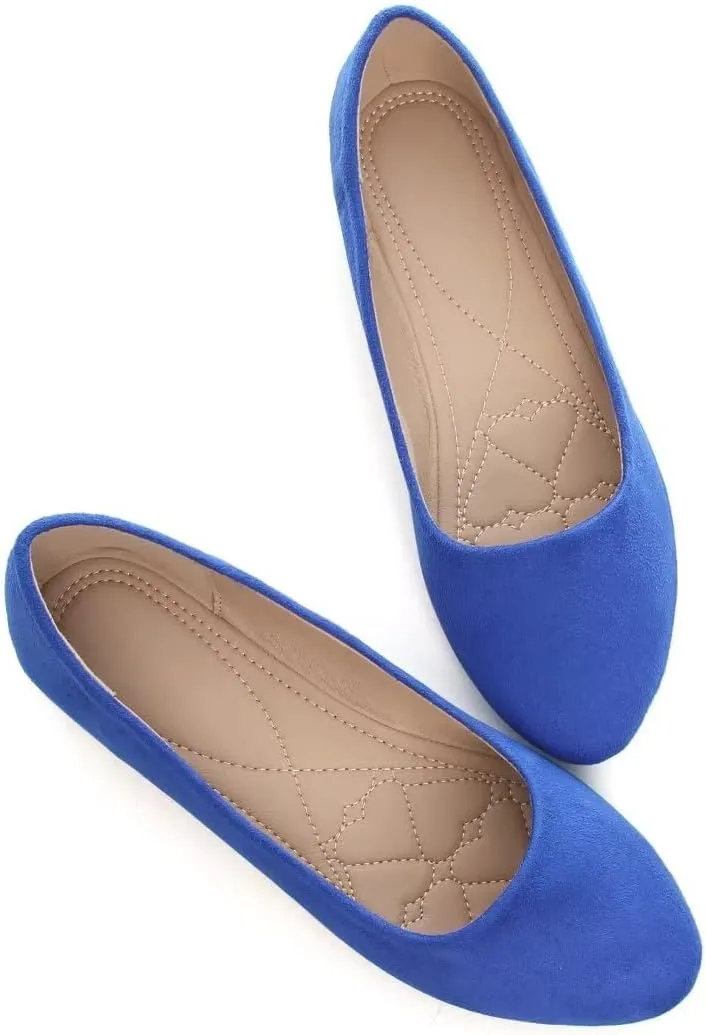 TN TANGNEST Women Pointed Toe Flats Comfortable Flat Ballet Shoes
