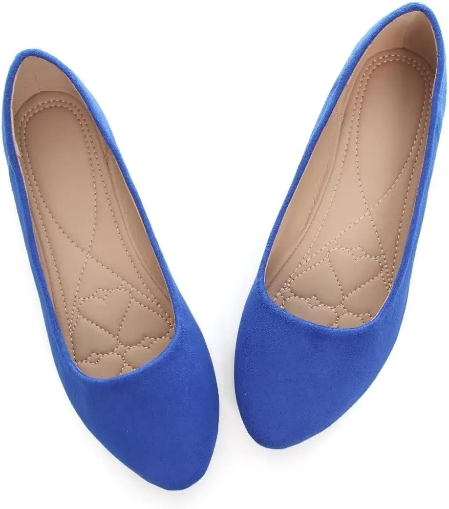 TN TANGNEST Women Pointed Toe Flats Comfortable Flat Ballet Shoes
