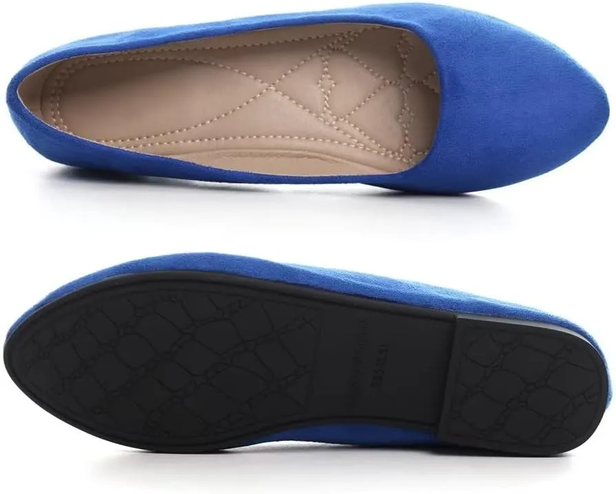 TN TANGNEST Women Pointed Toe Flats Comfortable Flat Ballet Shoes