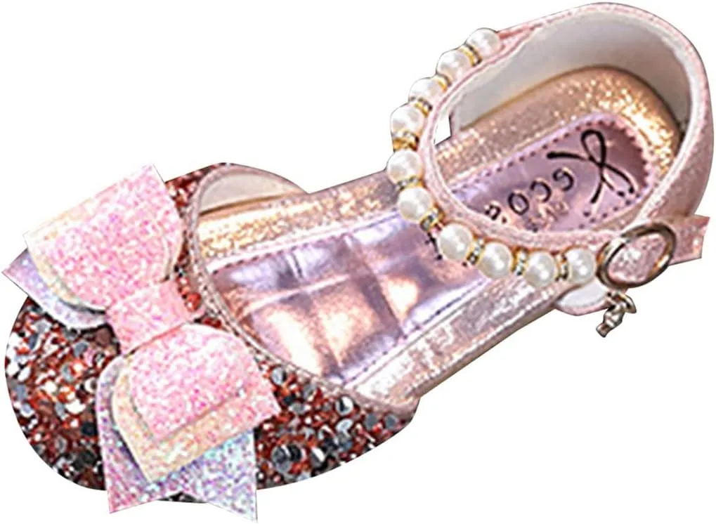 Toddler Pool Shoes Toddler Baby Casual Princess Dress Shoes Comfortable Flat Outdoor Girl Big Girls Ballet Slippers