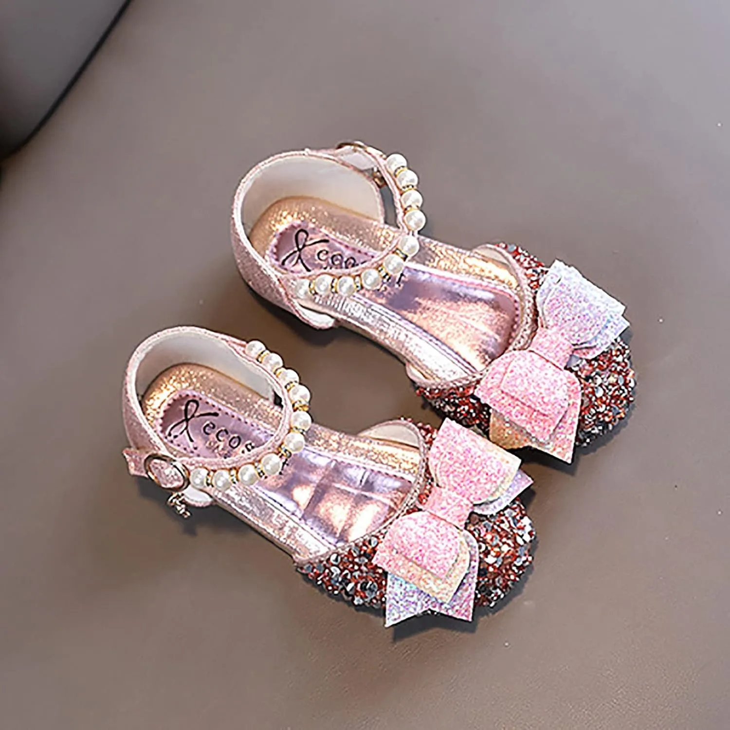 Toddler Pool Shoes Toddler Baby Casual Princess Dress Shoes Comfortable Flat Outdoor Girl Big Girls Ballet Slippers