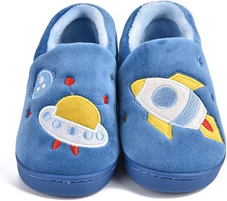 Toddler Slippers Boys Girls House Shoes Little Kids Home Indoor Bedroom Cute Warm Winter Slipper