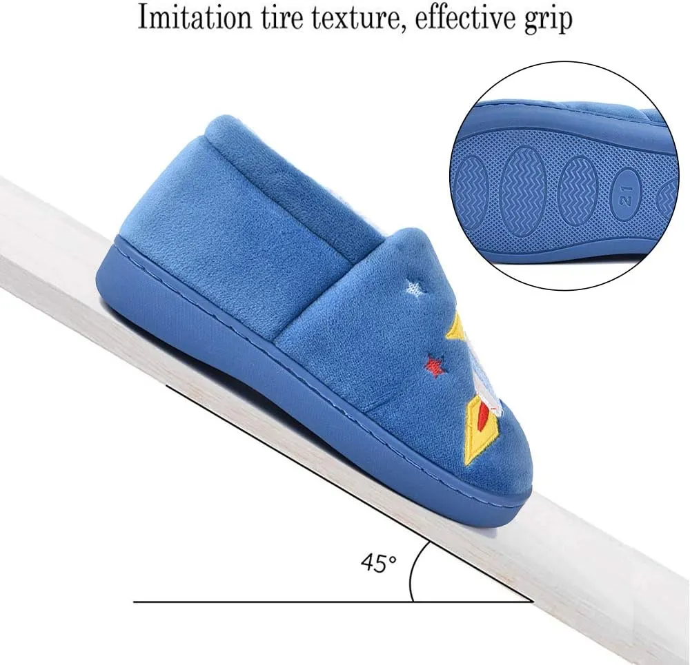 Toddler Slippers Boys Girls House Shoes Little Kids Home Indoor Bedroom Cute Warm Winter Slipper