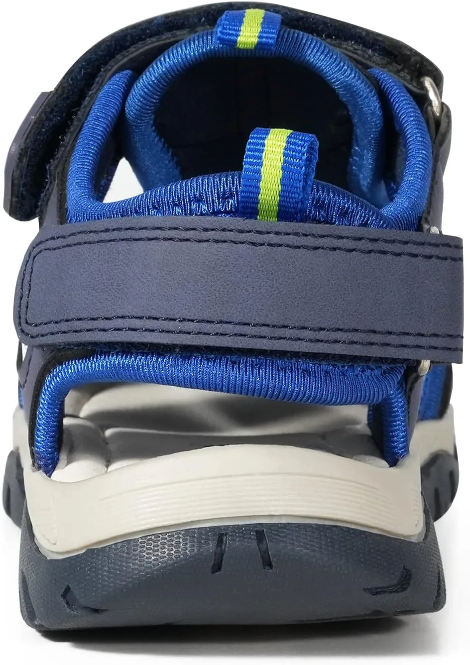 TZJS Girls Boys Sandals Kids Closed Toe Outdoor Hiking Sandal Lightweight Athletic Adjustable Straps Summer Shoes for Toddler/Little Kid