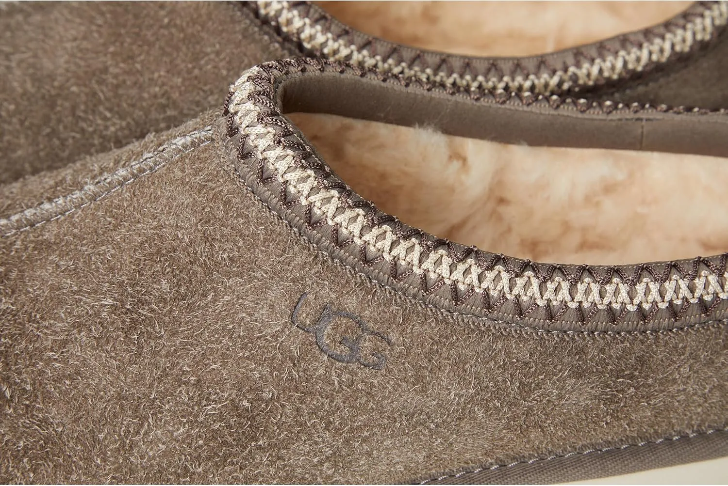 UGG Men's Tasman Shaggy Suede Slipper