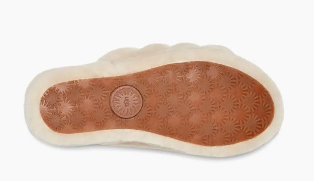 Ugg Natural Fluff Yeah Womens Slide 1095119-NAT
