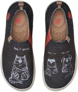 UIN Men's Art Travel Walking Shoes Slip On Casual Lightweight Wide Toe Comfort Fashion Sneaker Toledo Ⅳ Ⅷ Ⅸ Ⅻ