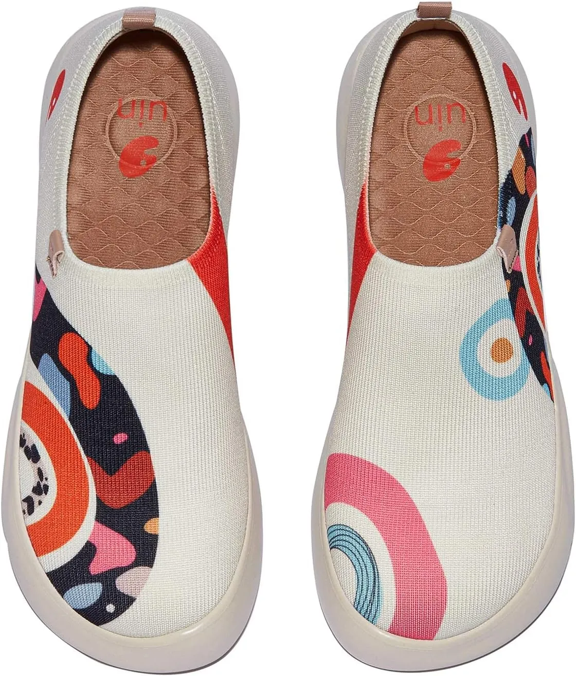 UIN Women's Art Travel Walking Shoes Slip On Casual Lightweight Fashion Sneaker Toledo ⅩⅤ